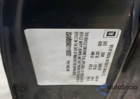 2001 Buick Regal Ls z USA, uszkodzony, nr VIN 2G4WB55K511168357